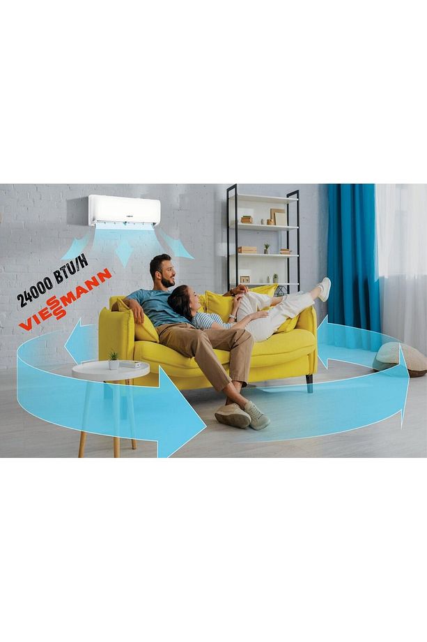 24000 Btu/h Vitoclima 200-S/HE Trend SWAA200MHA026 A++ R32 Gaz Inverter Duvar Tipi Klima - 1