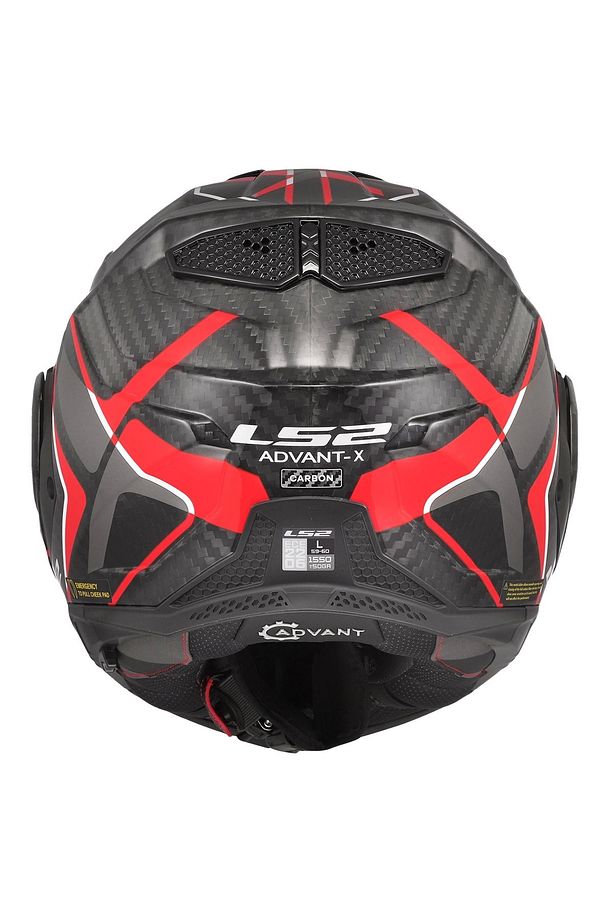 Advant X Karbon Future Iı Kırmızı Kask - 3
