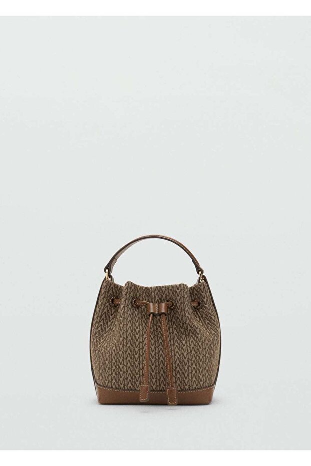 Logo desenli jakar bucket çanta - 3