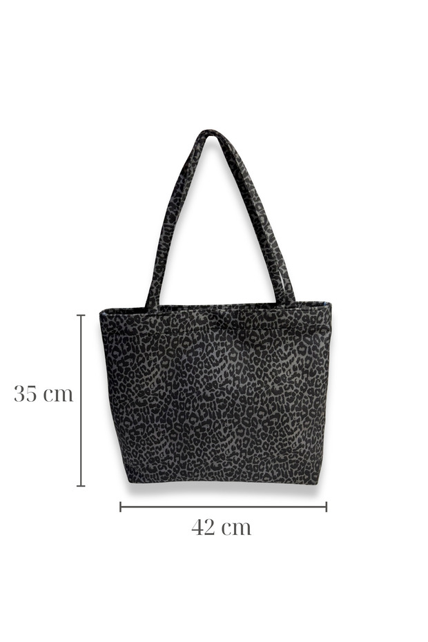 Leopard Pattern Large Size Bag - 5