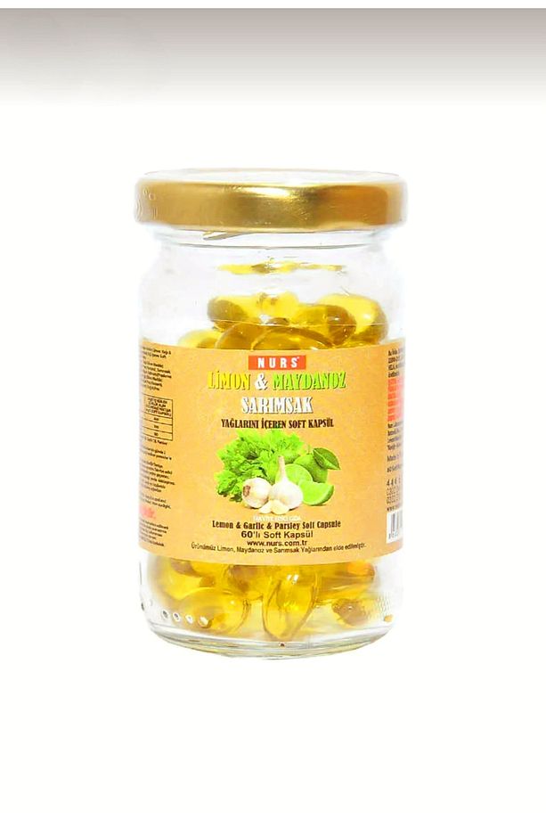 Limon Maydanoz Sarımsak Kapsülü 60 Kapsül - 3