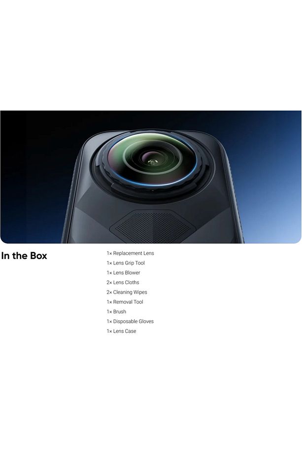 İnsta360 X5 Orijinal Replacement Lens Yedek Lens Kiti - 4