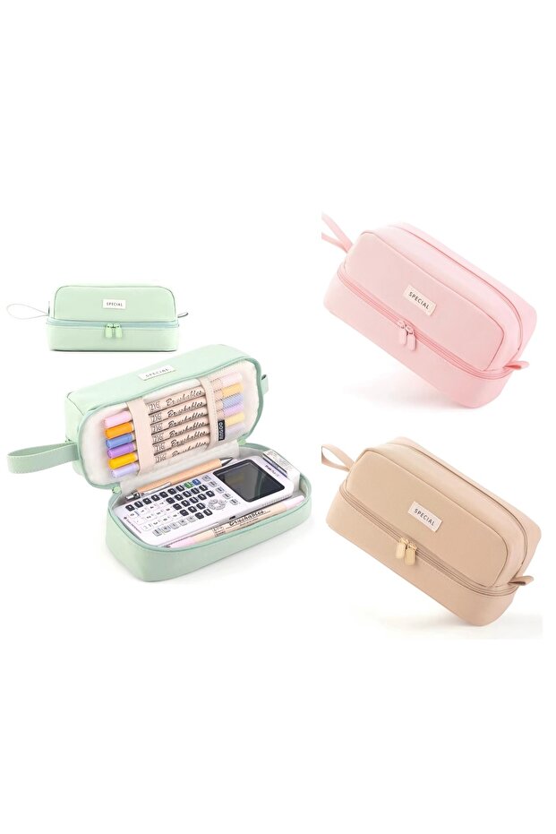 حافظة أقلام رصاص من Kavai متعددة الوظائف ومتعددة الأقسام - 7