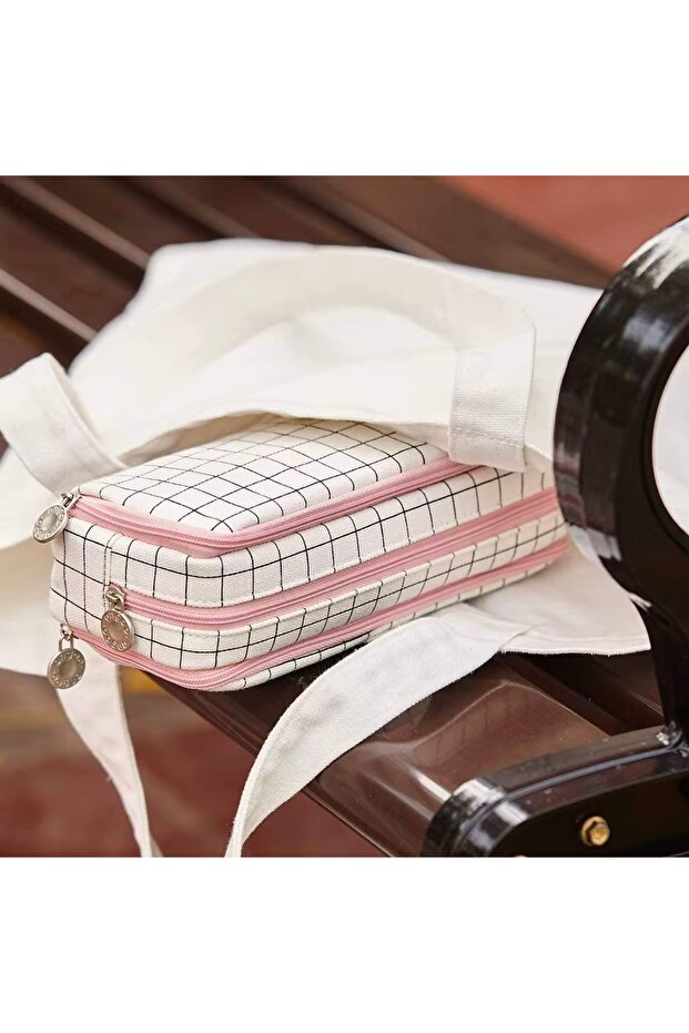 Kavai Penholder Pencil Case Multi-Function Multi-Compartment - 1