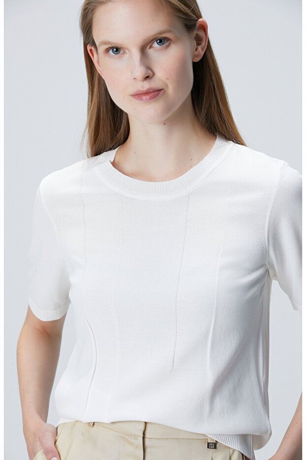 Kırık Beyaz Kazak - 2