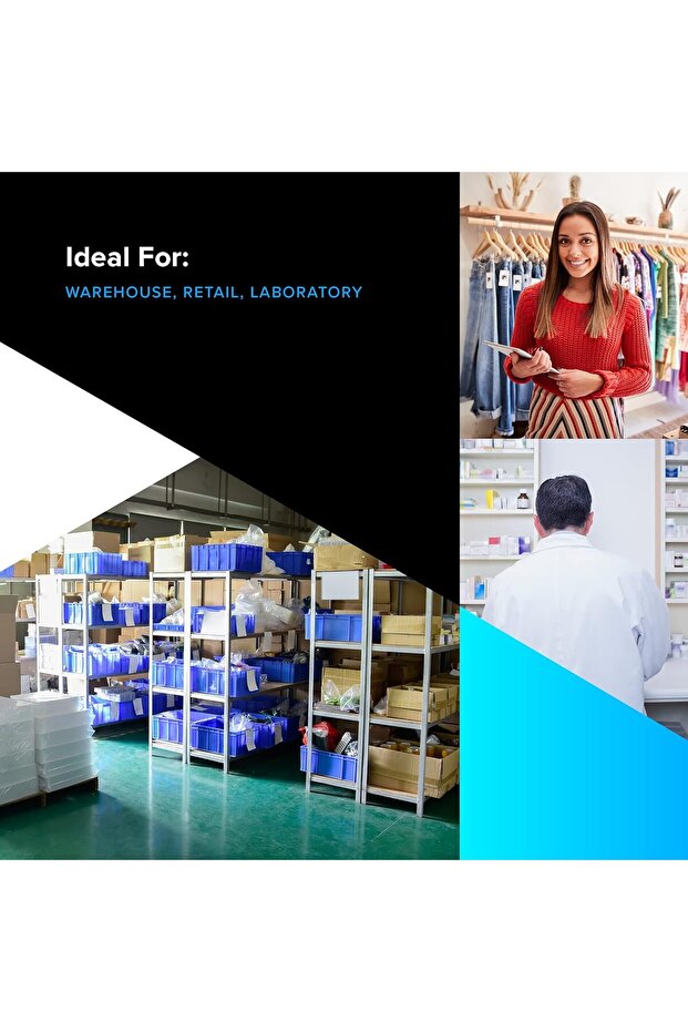 ZEBRA ZD621 Direct Thermal Desktop Printer - 300 dpi, 4-inch Print Width, USB/Serial/Ethernet - 5