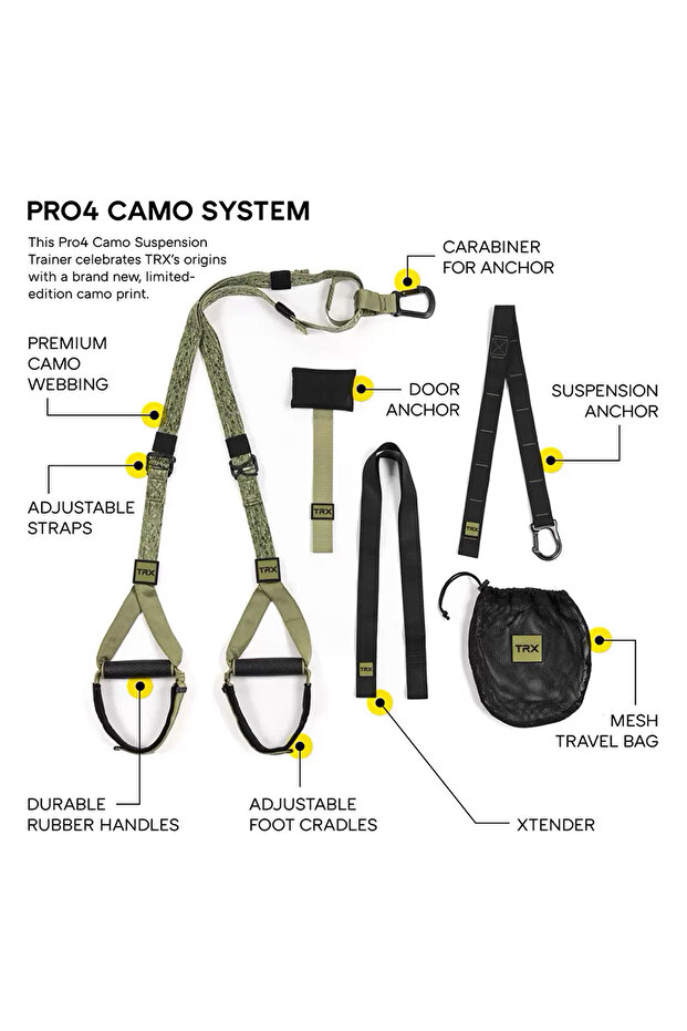 Pro 4 Camo Suspension Training - 2