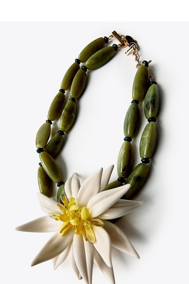 ZRA Marka Model 🌸 Nature Bloom Çiçek Kolye 🌿 - 4