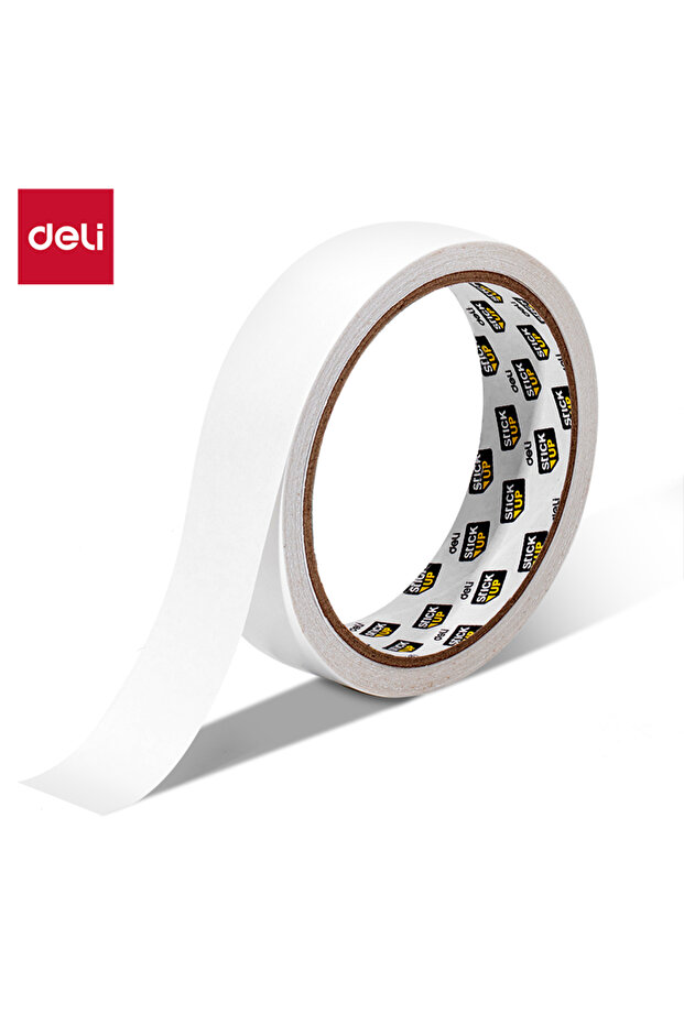 EA365 Double-Sided Tape 24mm×10y, 12 Rolls – ideal for crafts, mounting & office use