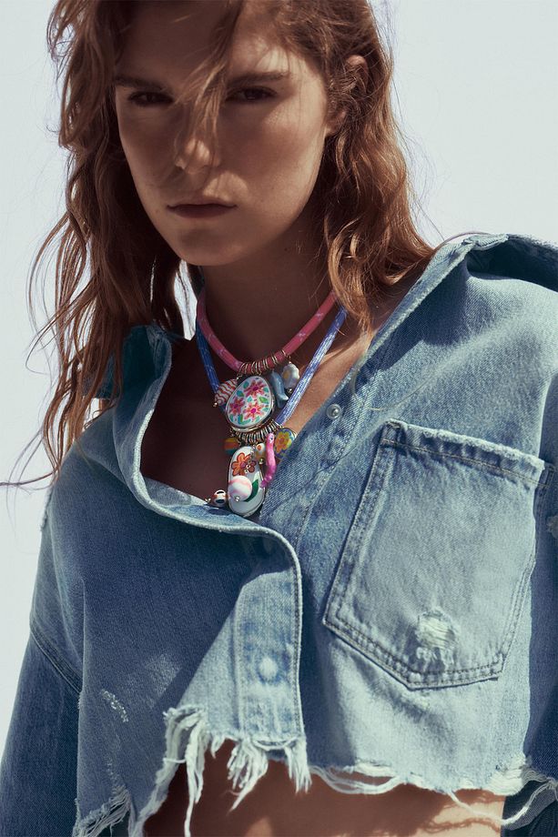 ZRA Marka Model 🌸 Color Pop Boho Kolye 🎨 - 1