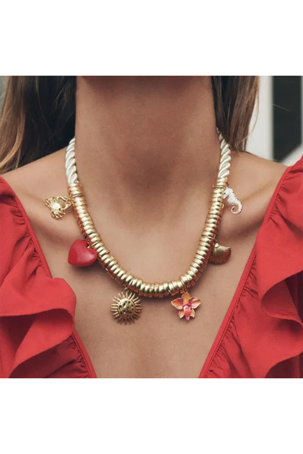 ZRA Marka Model 🌺 Tropic Charm Kolye ☀️