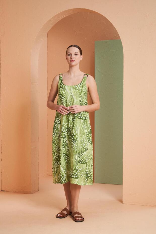 Women's Green Dress 27136