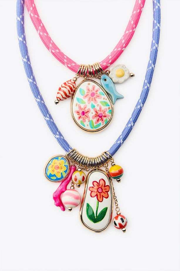 ZRA Marka Model 🌸 Color Pop Boho Kolye 🎨 - 2