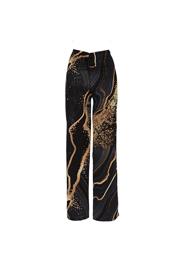 Gold siyah Pantolon