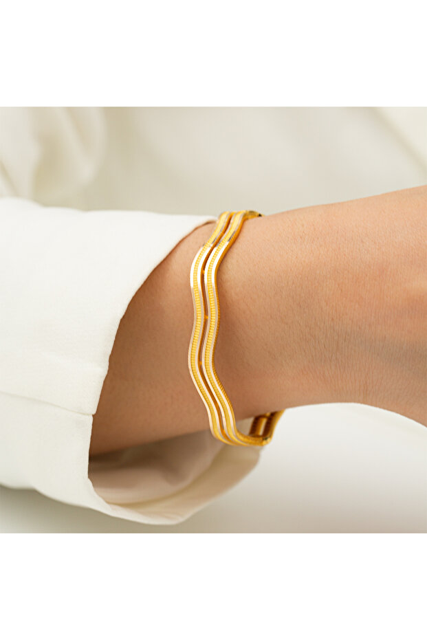 Dalgalı Ajda Kelepçe - 1