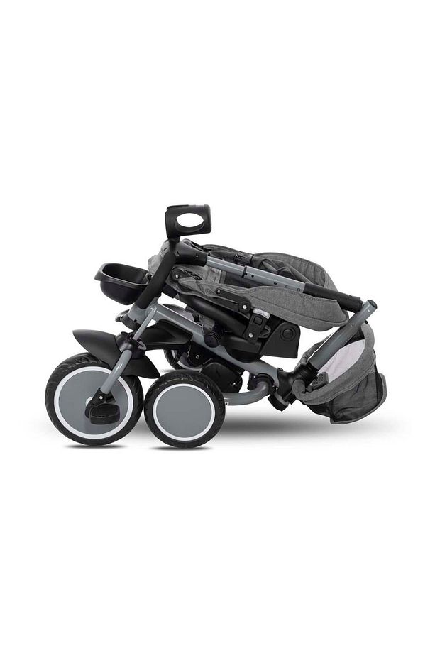 Lorelli Freccia Katlanabilir Çift Yönlü Üç Tekerlekli Bisiklet -Grey Black - 3
