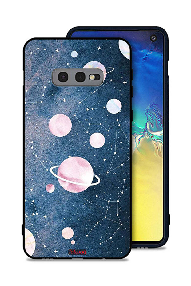 غطاء حماية لهاتف Samsung Galaxy S10e بتصميم فن الفضاء
