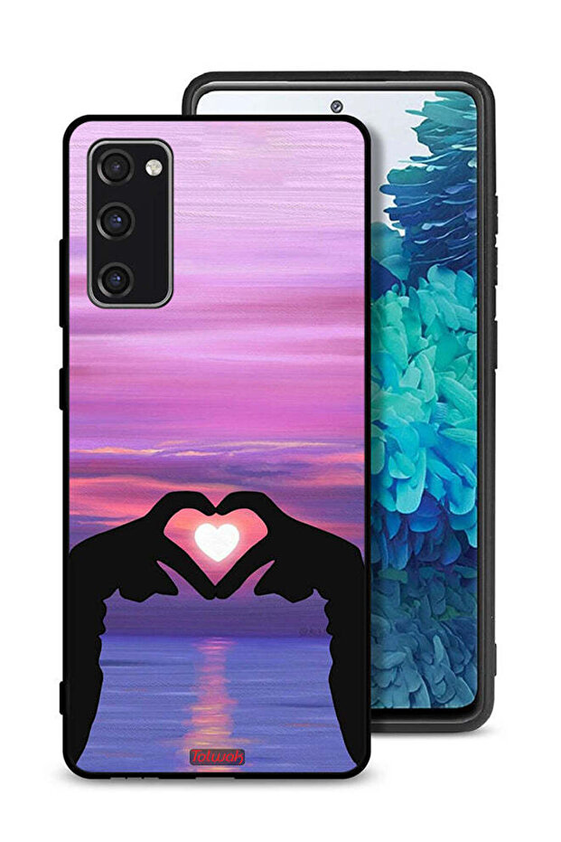 Samsung Galaxy S20 FE Protective Case Cover Heart Moon
