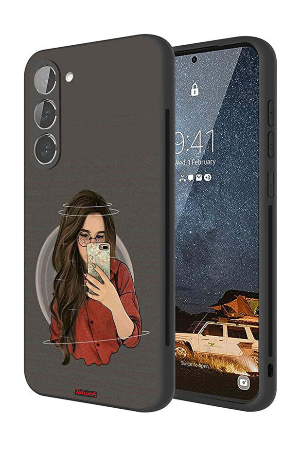 غطاء حماية لهاتف Samsung Galaxy S23 Plus 5G لالتقاط صور سيلفي