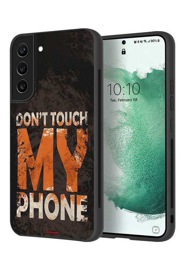 Samsung Galaxy S21 5G Protective Case Cover Do Not Touch My Phone