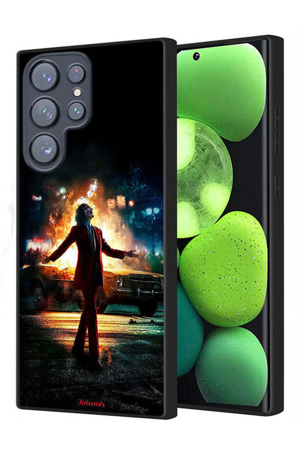 Samsung Galaxy S23 Ultra 5G Protective Case Cover Joker Happy Mode