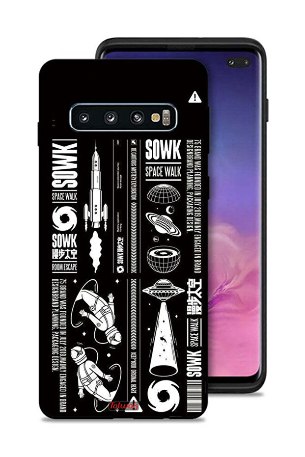 Samsung Galaxy S10 Plus Protective Case Cover Sowk Space Walk Sticker