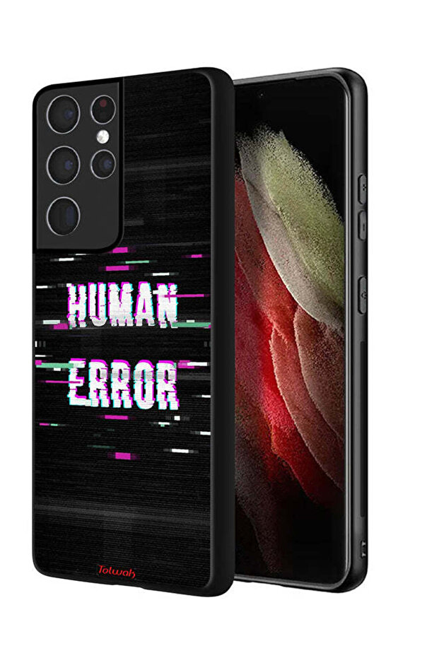غطاء حماية لهاتف Samsung Galaxy S21 Ultra 5G - خطأ بشري