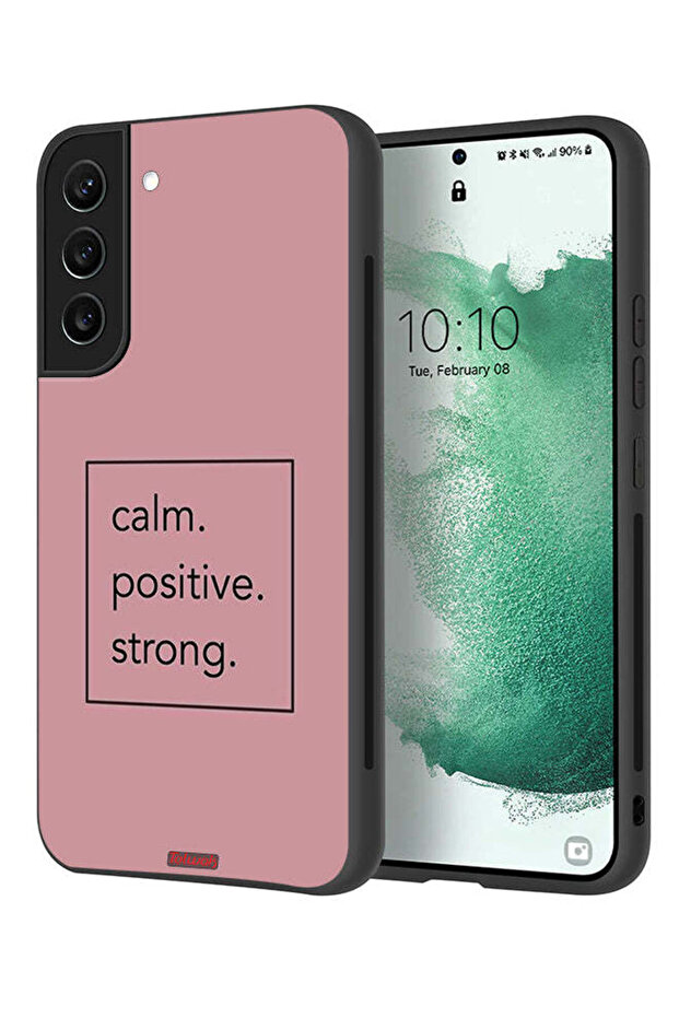 Samsung Galaxy S22 Plus 5G Protective Case Cover Calm Positive Strong