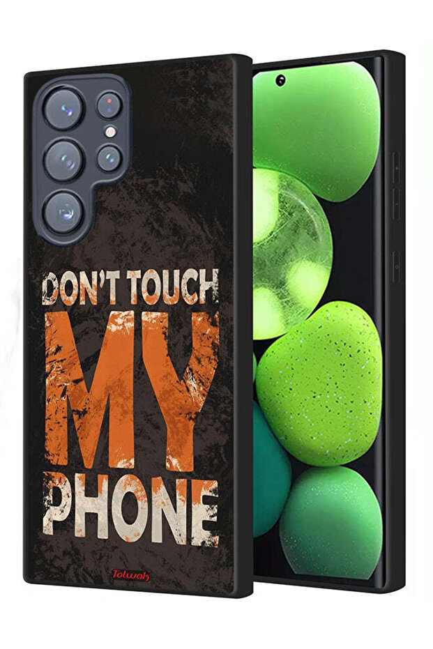 Samsung Galaxy S23 Ultra 5G Protective Case Cover Do Not Touch My Phone
