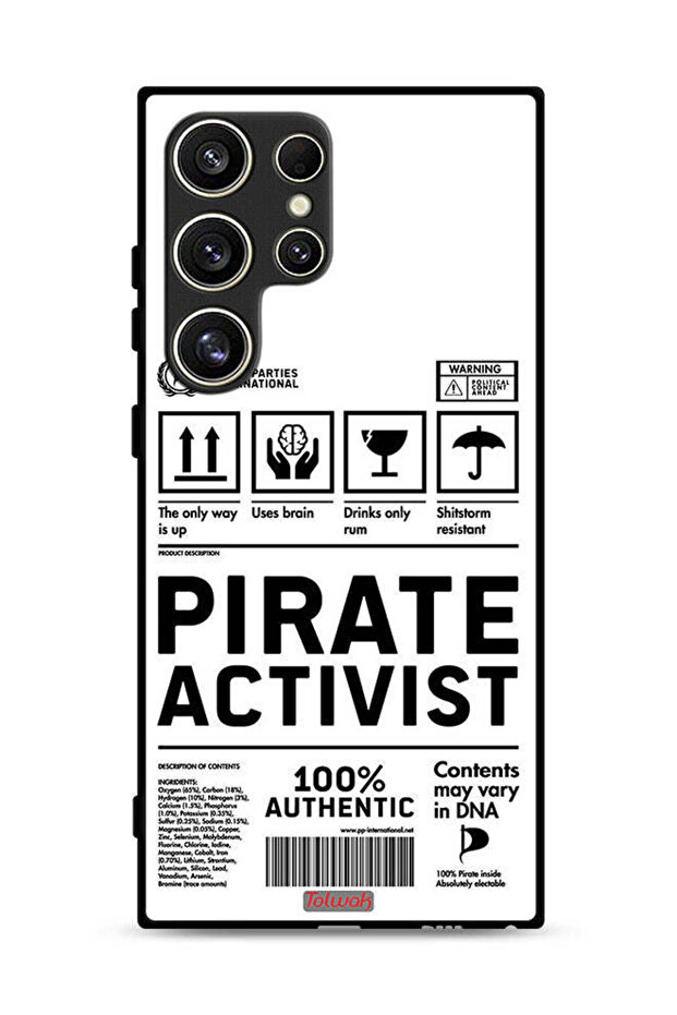 Samsung Galaxy S24 Ultra 5G Protective Case Cover Private Activist Sticker