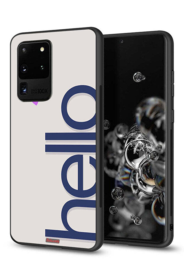 Samsung Galaxy S20 Ultra Protective Case Cover Hello