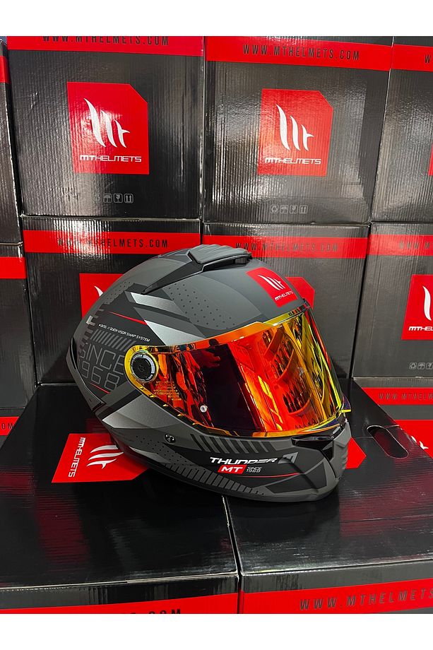 Helmets Thunder 4 Sv luminence d7(şeffaf vizörlü)kask - 3