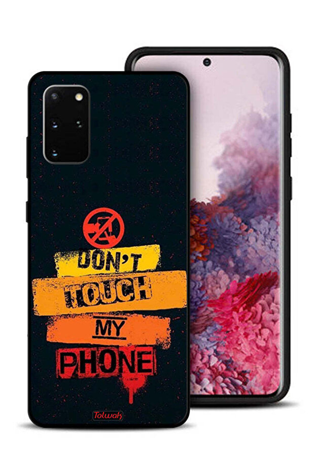 Samsung Galaxy S20 Plus Protective Case Cover Do Not Touch My Phone