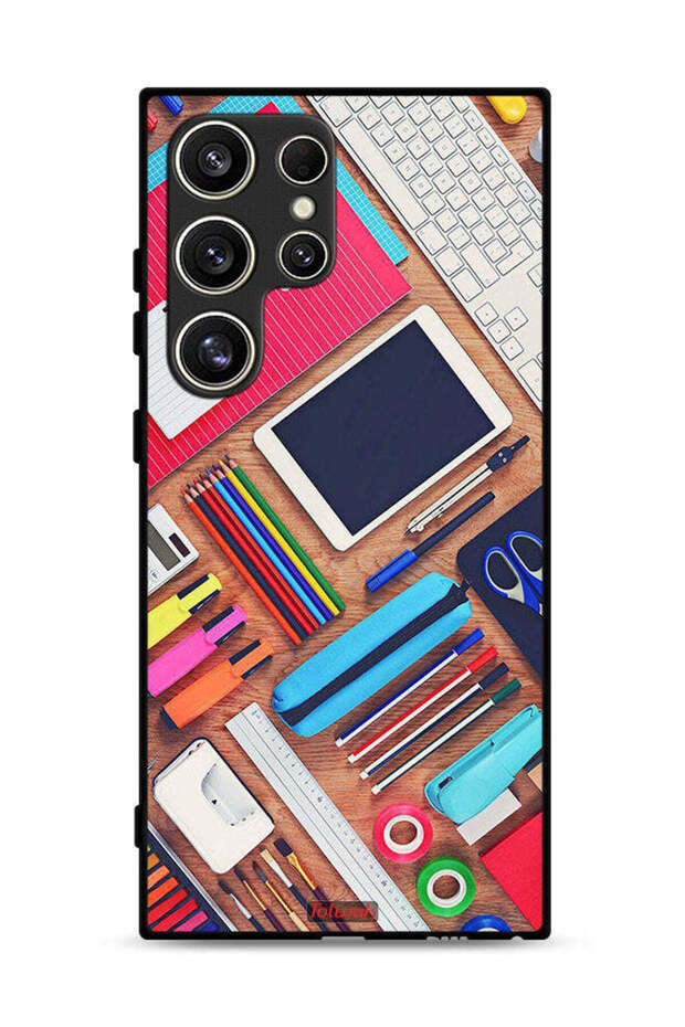 Samsung Galaxy S24 Ultra 5G Protective Case Cover Girl Hobby Desk