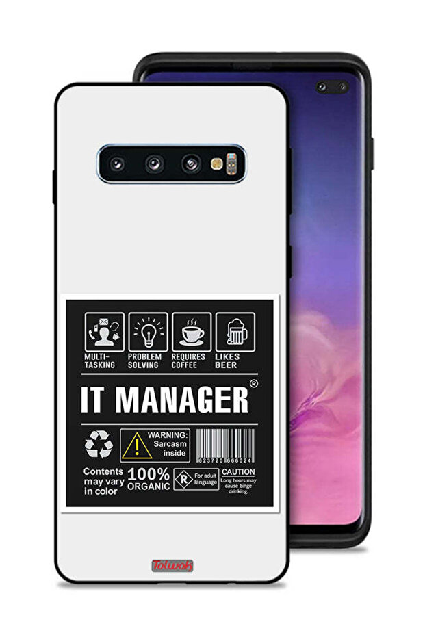 Samsung Galaxy S10 Plus Protective Case Cover It Manager Sticker