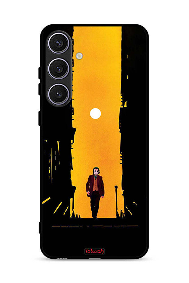 غطاء حماية لهاتف Samsung Galaxy S25 بتصميم جوكر، عمل فني رقمي تجريدي