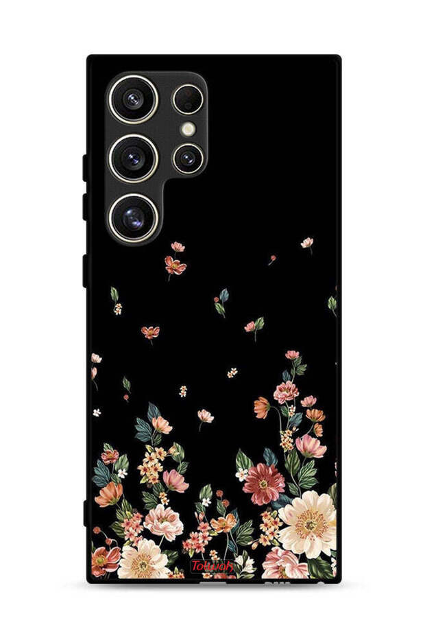 Samsung Galaxy S24 Ultra 5G Protective Case Cover Small Flowers In Bottom