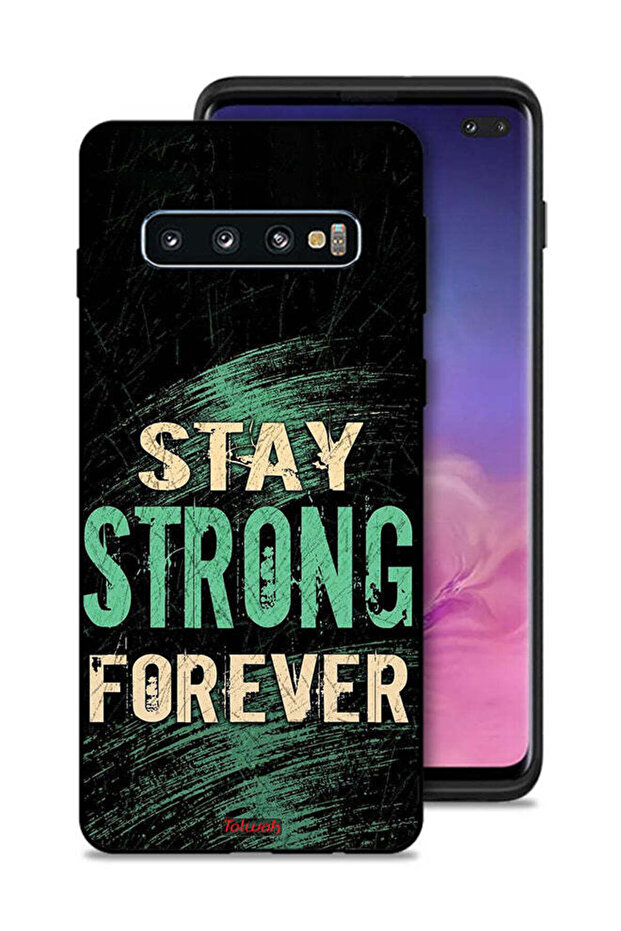 Samsung Galaxy S10 Plus Protective Case Cover Stay Strong Forever