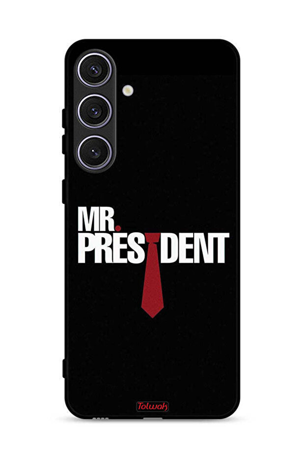 غطاء حماية لهاتف Samsung Galaxy S24 Plus 5G Mr President