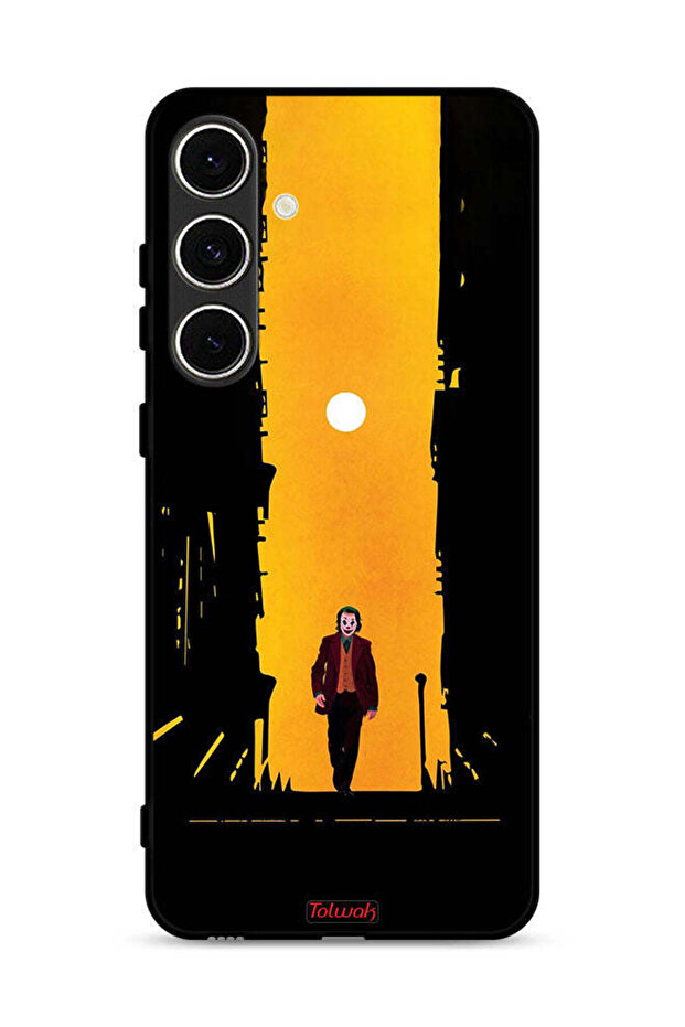 غطاء حماية لهاتف Samsung Galaxy M56 5G، رسم تجريدي رقمي للجوكر
