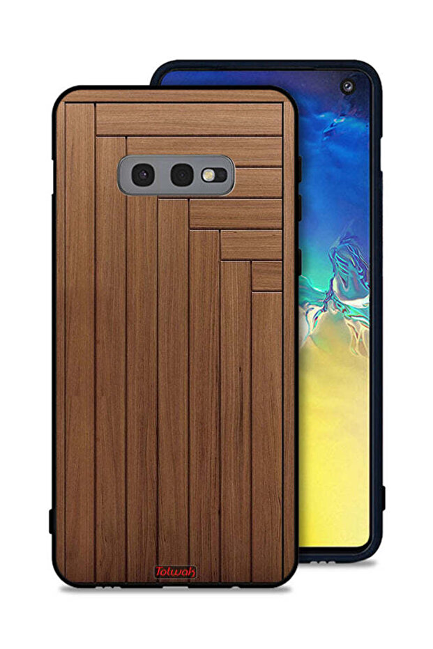غطاء حماية لهاتف Samsung Galaxy S10e بنمط باب