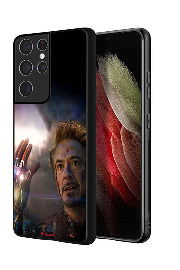 Samsung Galaxy S21 Ultra 5G Protective Case Cover I Am Iron Man