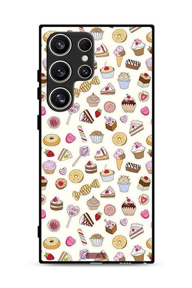 Samsung Galaxy S24 Ultra 5G Protective Case Cover Pattern Of Favorite Items