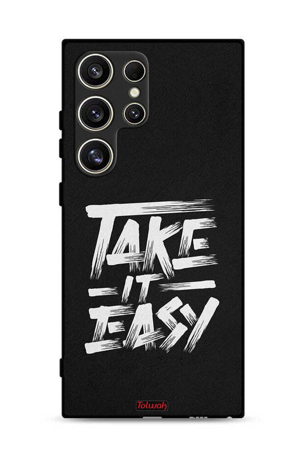 غطاء حماية لهاتف Samsung Galaxy S24 Ultra 5G - Take It Easy