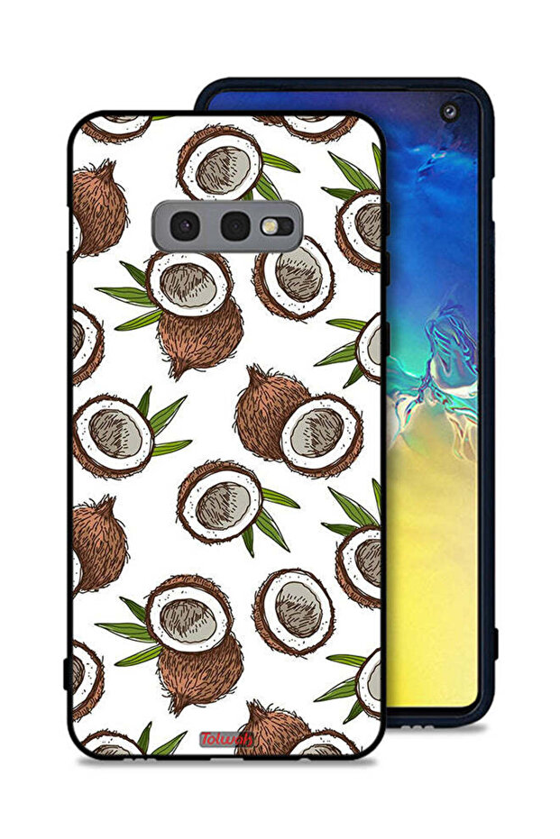 غطاء حماية لهاتف Samsung Galaxy S10e بلون جوز الهند