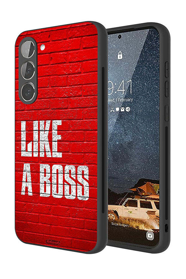 غطاء حماية لهاتف Samsung Galaxy S23 Plus 5G مثل الزعيم