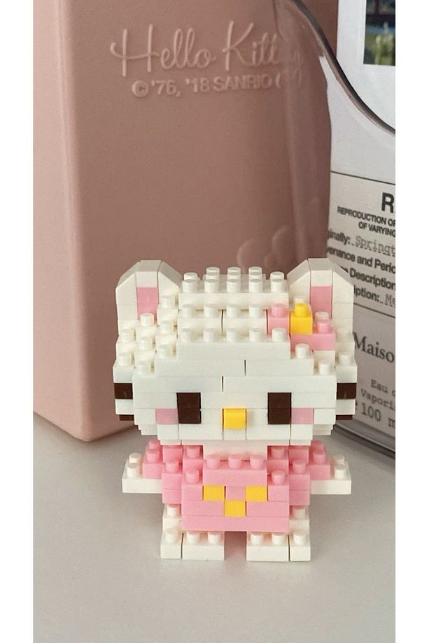 Pembe Hello Kitty Bricks Lego - 3