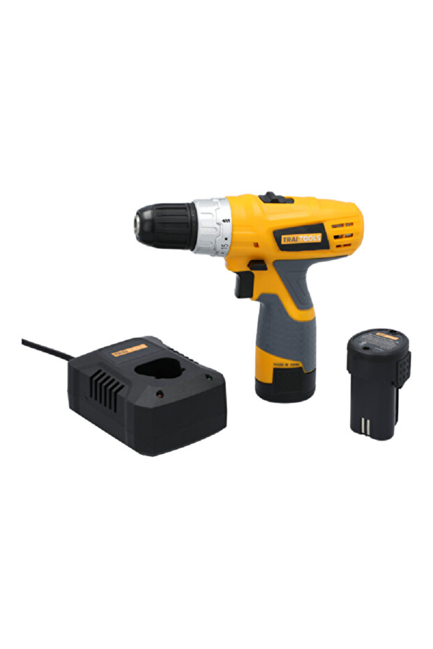 مثقاب لاسلكي 12 فولت بسرعتين متعدد الألوان 10 مم - 2