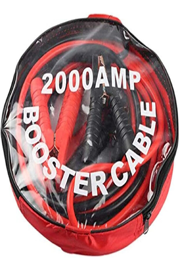 RAHALIFE 2000AMP Booster Cable with Carry Bag – 2.30 Meter – Heavy Duty