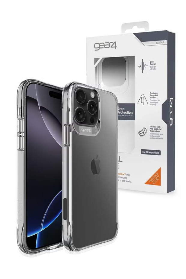 gea4 anti dust clear case 15 pro max